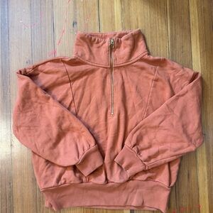 a new day Copper Half-Zip Pullover